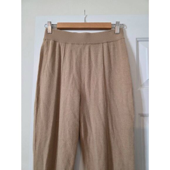 Rebecca Taylor Cashmere Jogger, Camel XS NWT - Picture 4 of 9